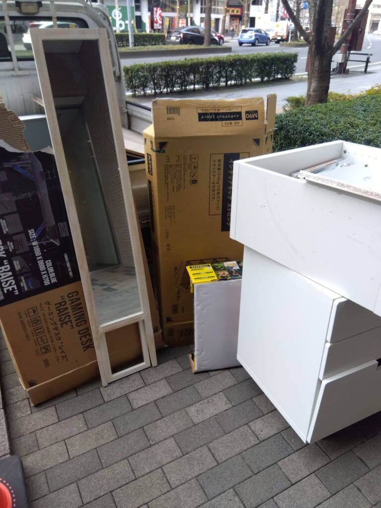 若林区新寺 不用品回収