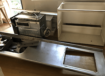 汚染個体の解体