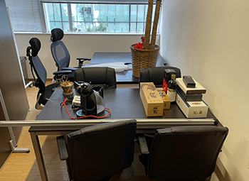 オフィスの撤去作業